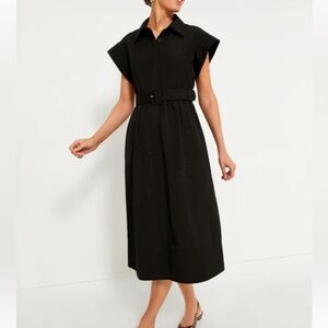 Tuckernuck Black Chloe Shirt Dress Midi Size XXXL - new without tags- no belt
